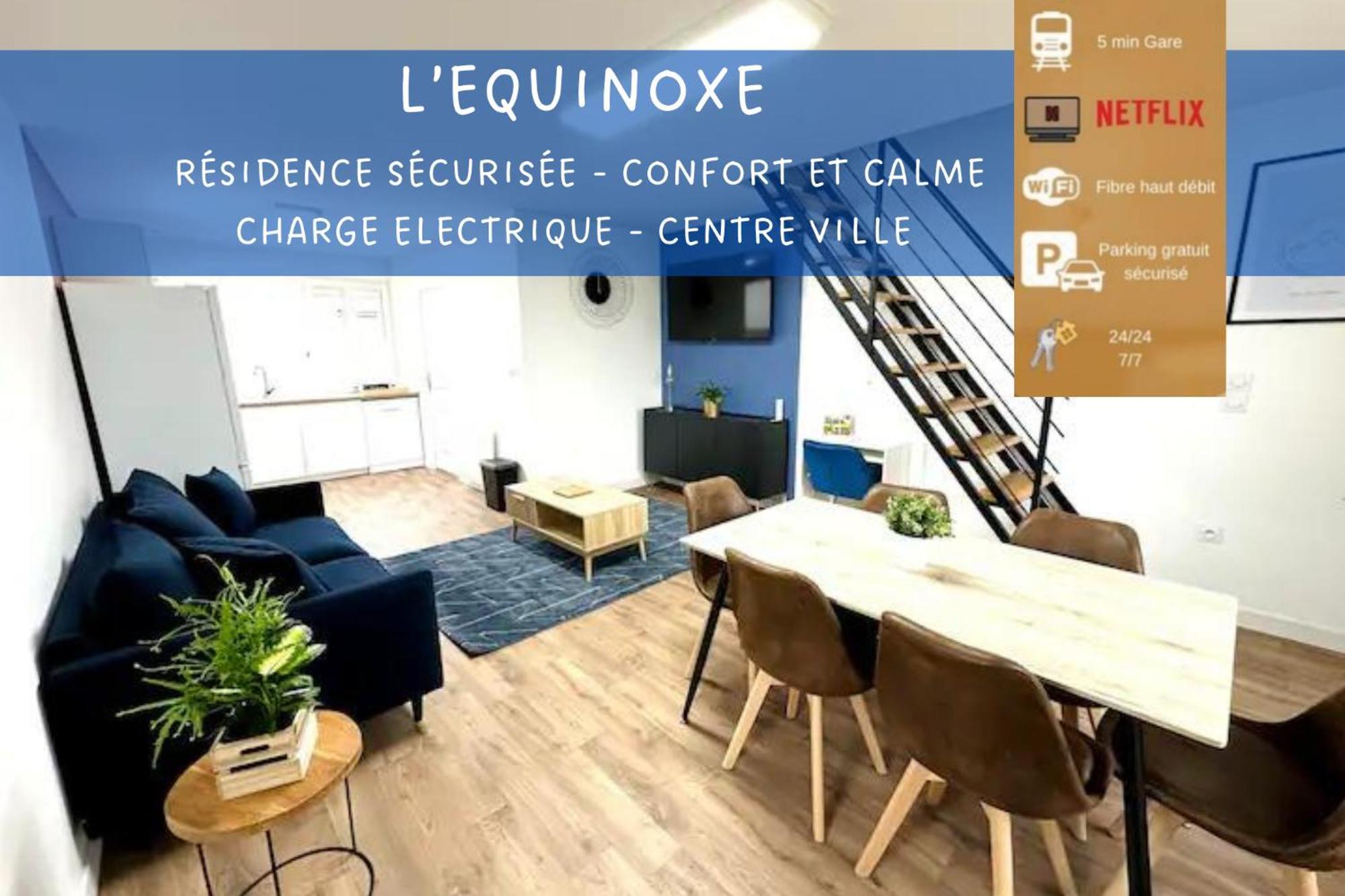 L'Equinoxe - Parking Prive - Zapart'Hotels Malesherbes ภายนอก รูปภาพ